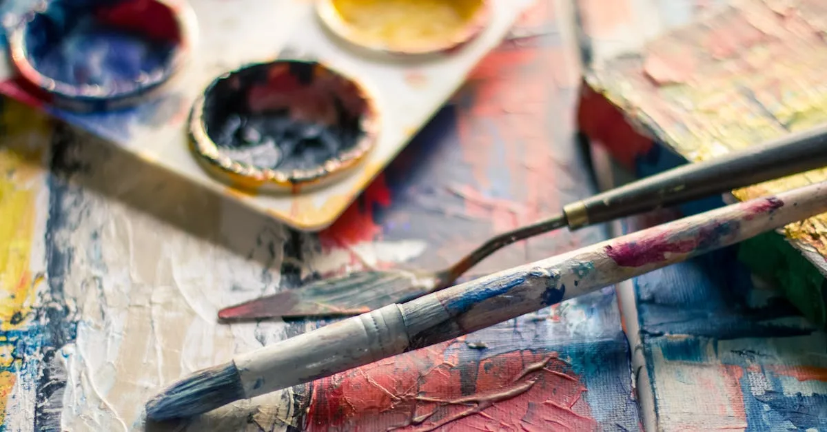 painting supplies: how to find time for creativity in midlife