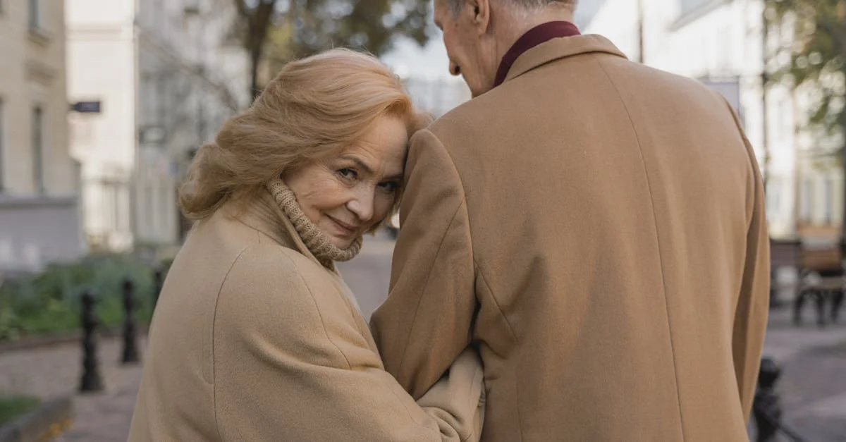 Older couple on a date: when widowed parents start dating