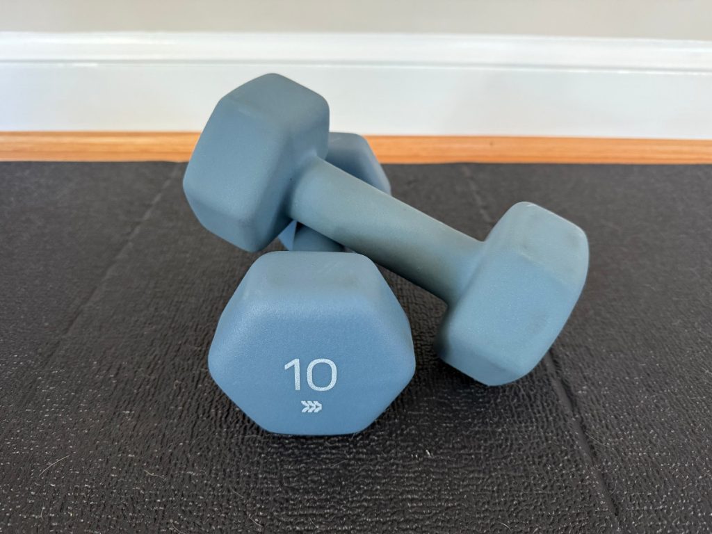 weights helped me stay healthier